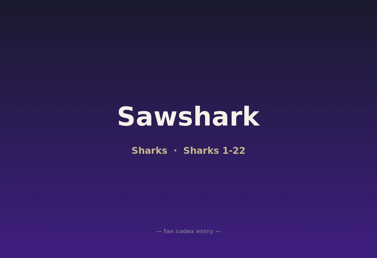 Sawshark